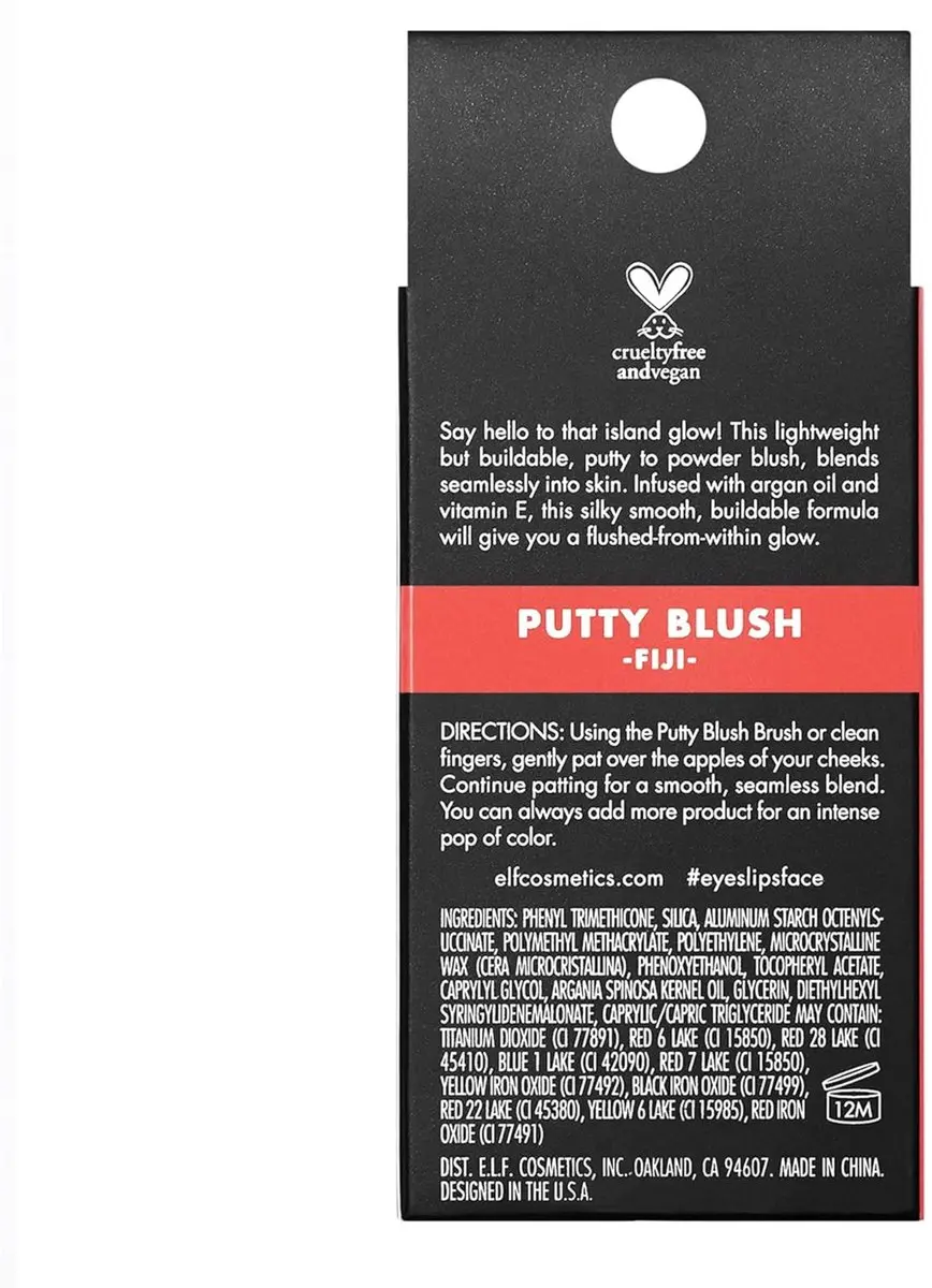 ELF Cosmetics Luminous Putty Blush Fiji - 10g