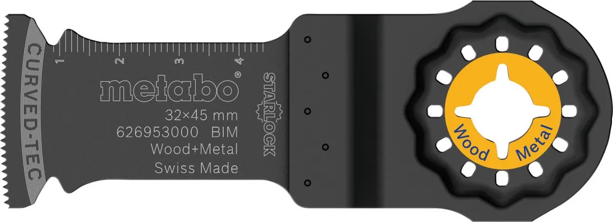 Metabo Invalzaagblad Starlock BiM 45x32mm - 1,3mm/20TPI - Hout/Metalen