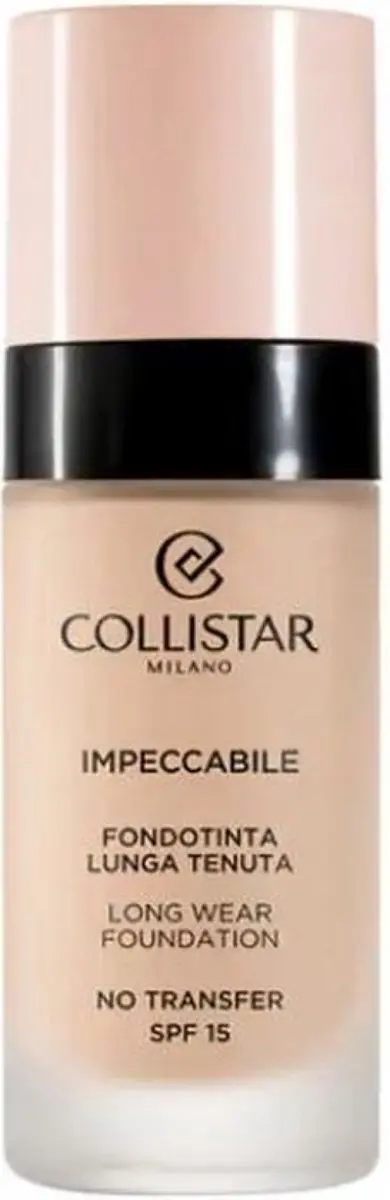 Collistar Make-Up Long Wear Foundation Impeccable 1R Avorio Rosato 30ml - afbeelding 6 van 6