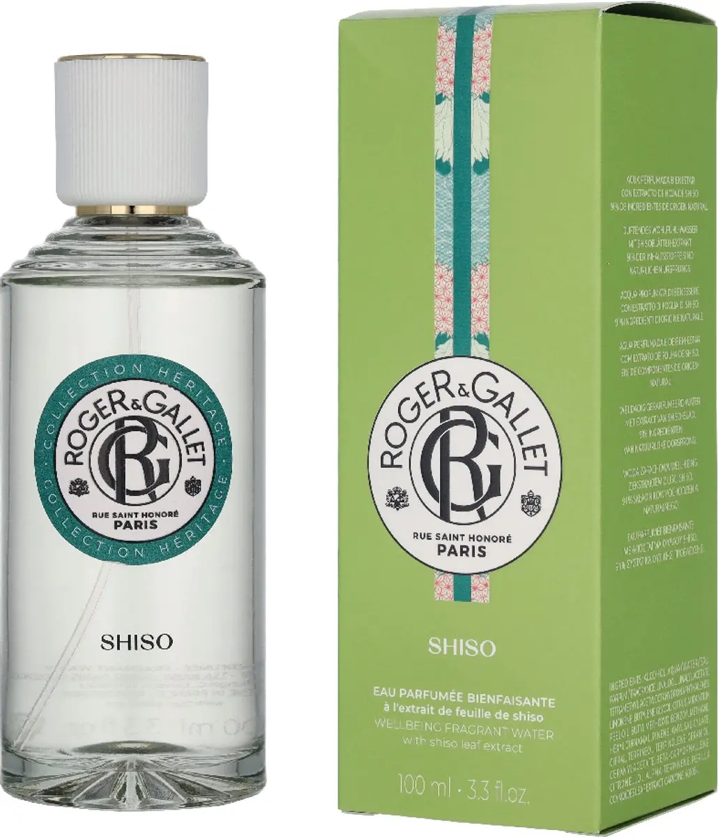 Roger & Gallet Shiso Eau Parfumée 100ml