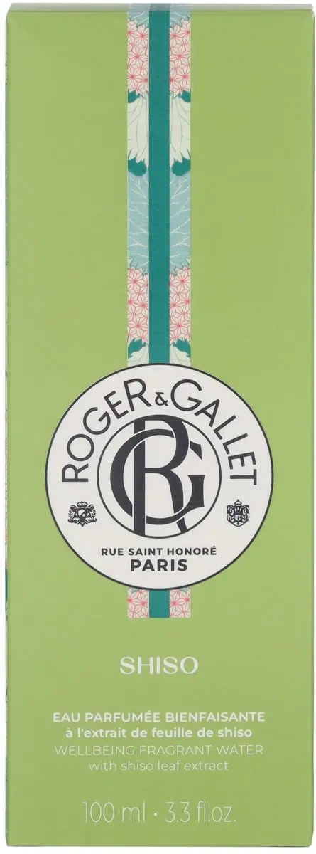 Roger & Gallet Shiso Eau Parfumée 100ml