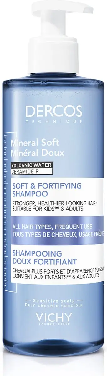 Vichy Dercos Mineral Doux Zachte Shampoo 400ml