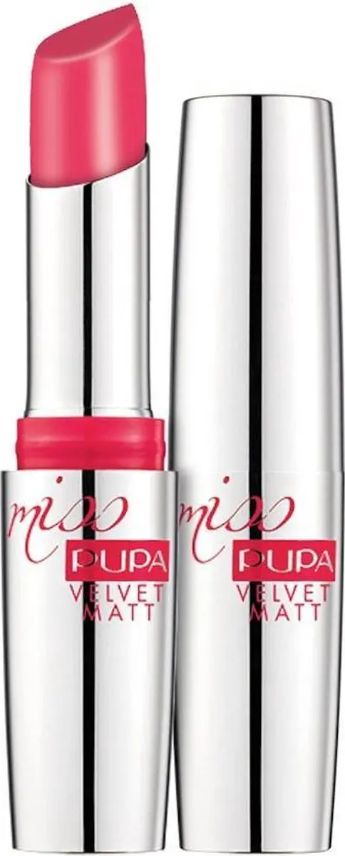 Pupa Miss Pupa Velvet Matt Lippenstift Pink Bomb - 3,3 ml