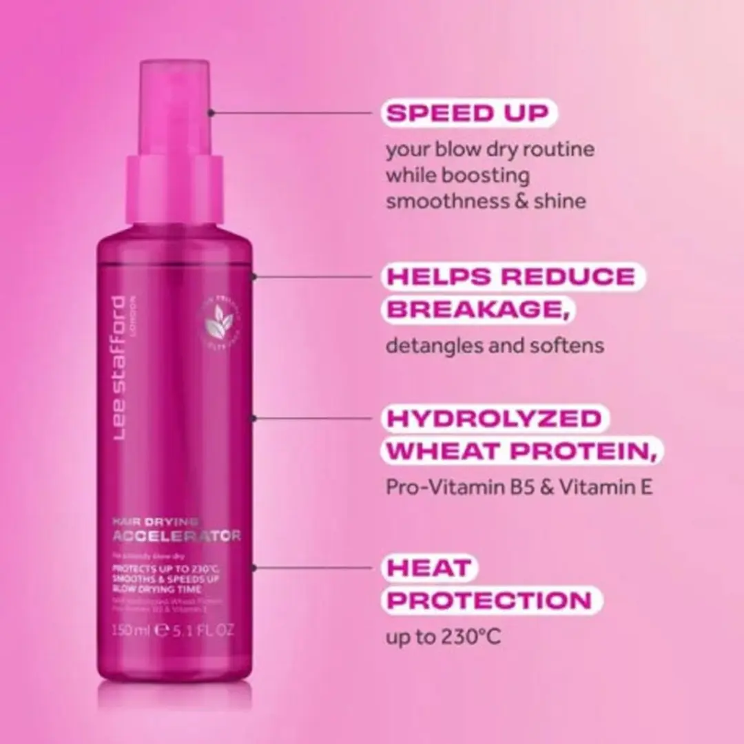 Lee Stafford Hair Drying Accelerator 150ml