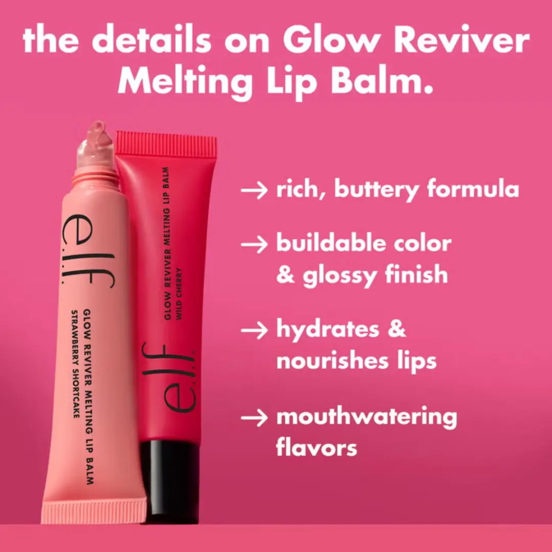 ELF Glow Reviver Melting Lip Balm Java Chip - 15g