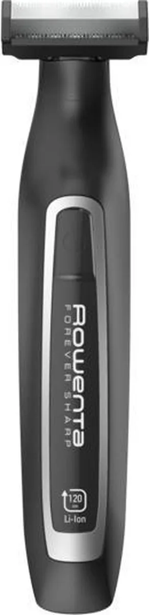 Rowenta Forever Sharp TN6000 Baardtrimmer - Nat & Droog - 3 Opzetstukken - Zwart/Zilver - afbeelding 6 van 6