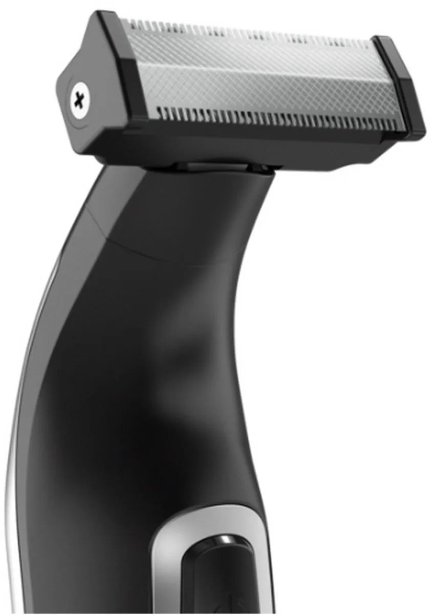 Rowenta Forever Sharp TN6000 Baardtrimmer - Nat & Droog - 3 Opzetstukken - Zwart/Zilver