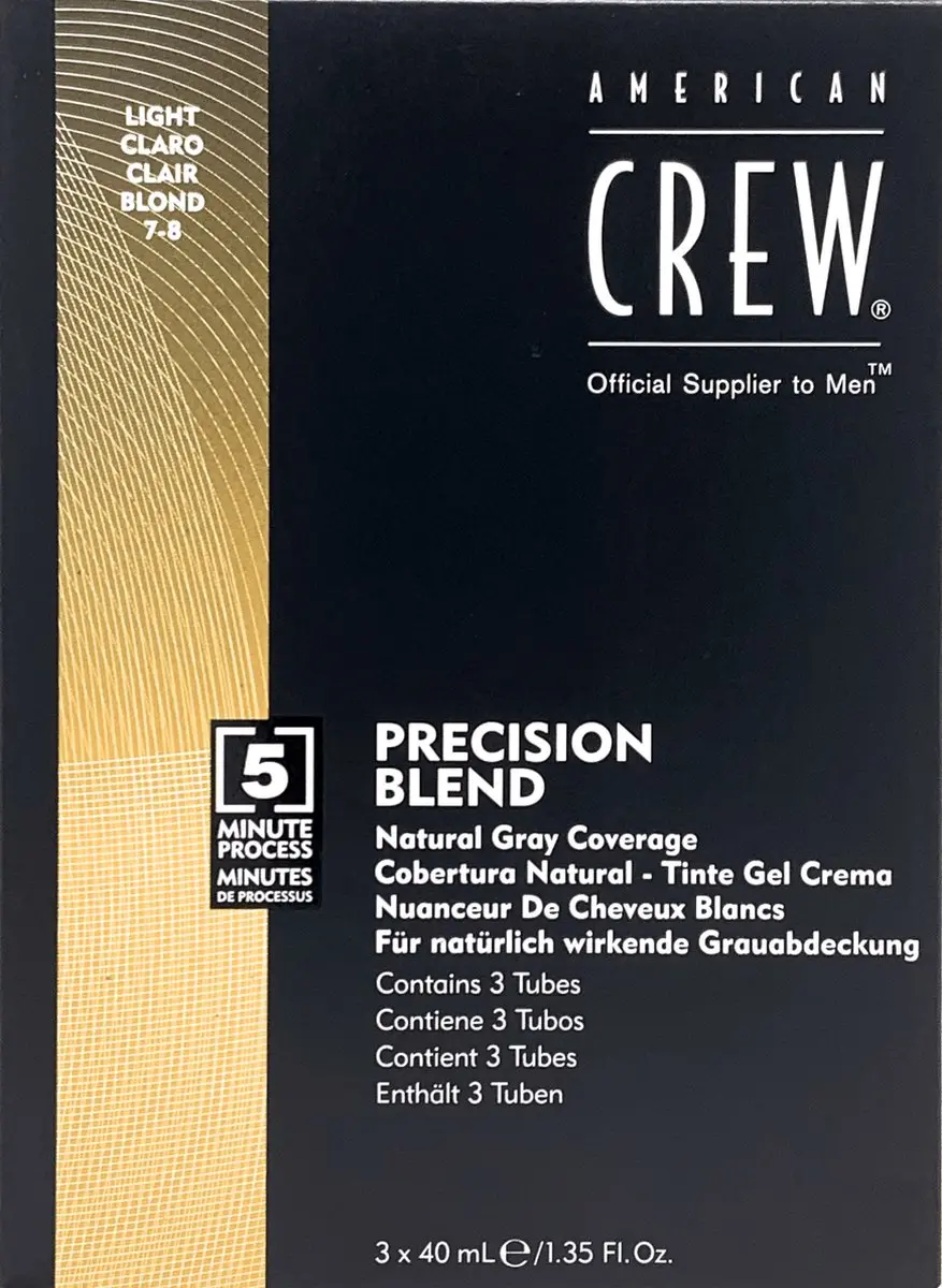 American Crew Precision Blend Lote 7-8 Light 340ml
