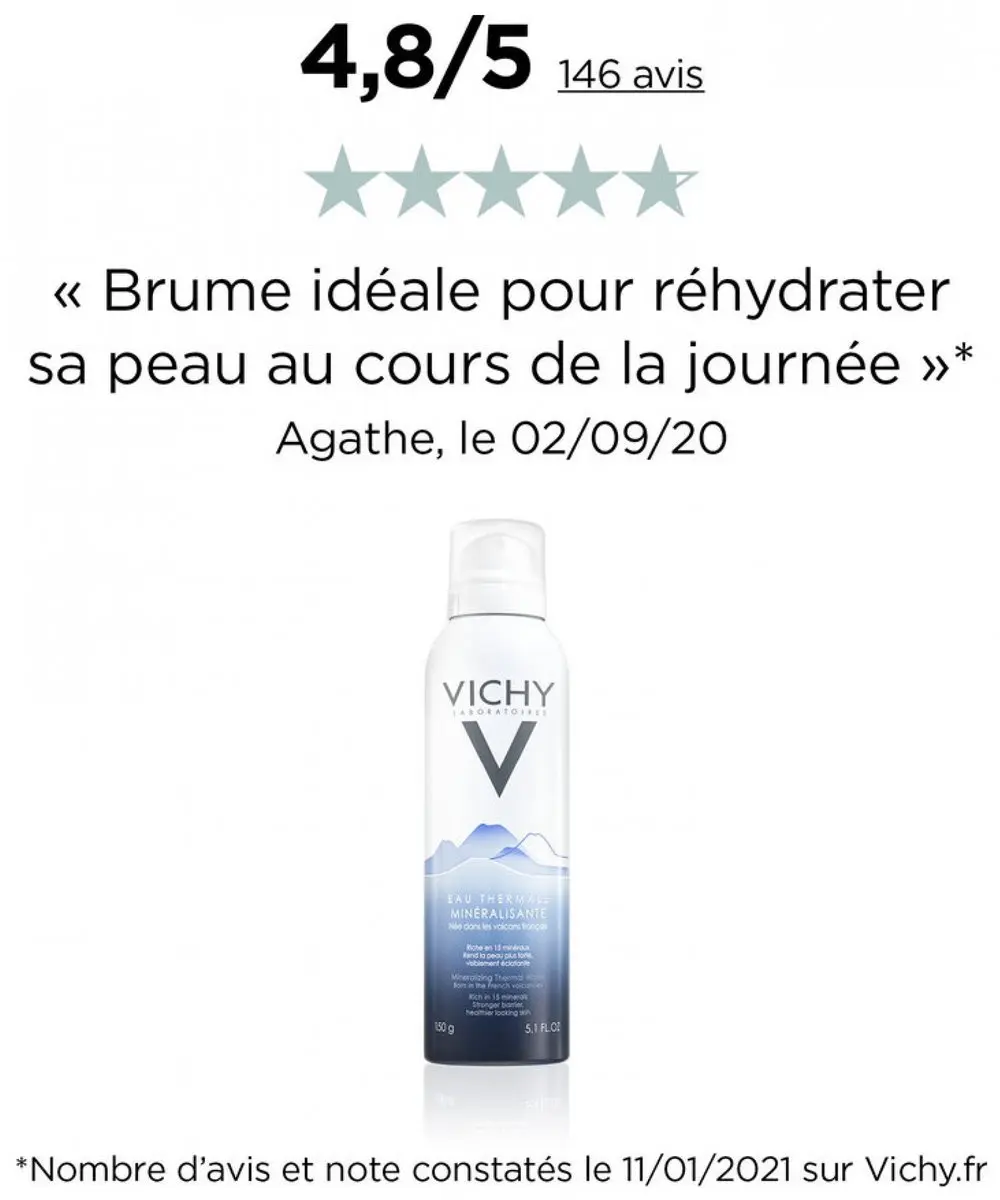 Vichy Mineraliserend Thermal Water 150ml