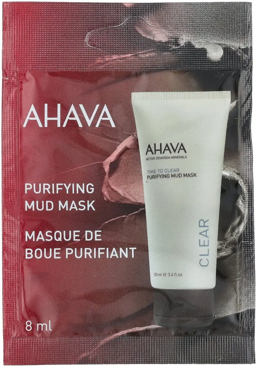 AHAVA Moddermasker 8ml - Vegan - Grijs