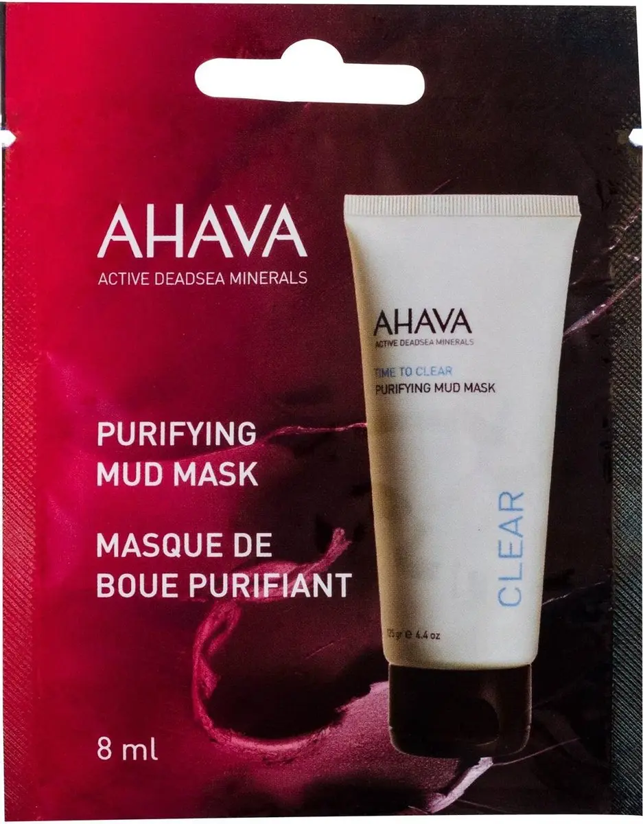 AHAVA Moddermasker 8ml - Vegan - Grijs