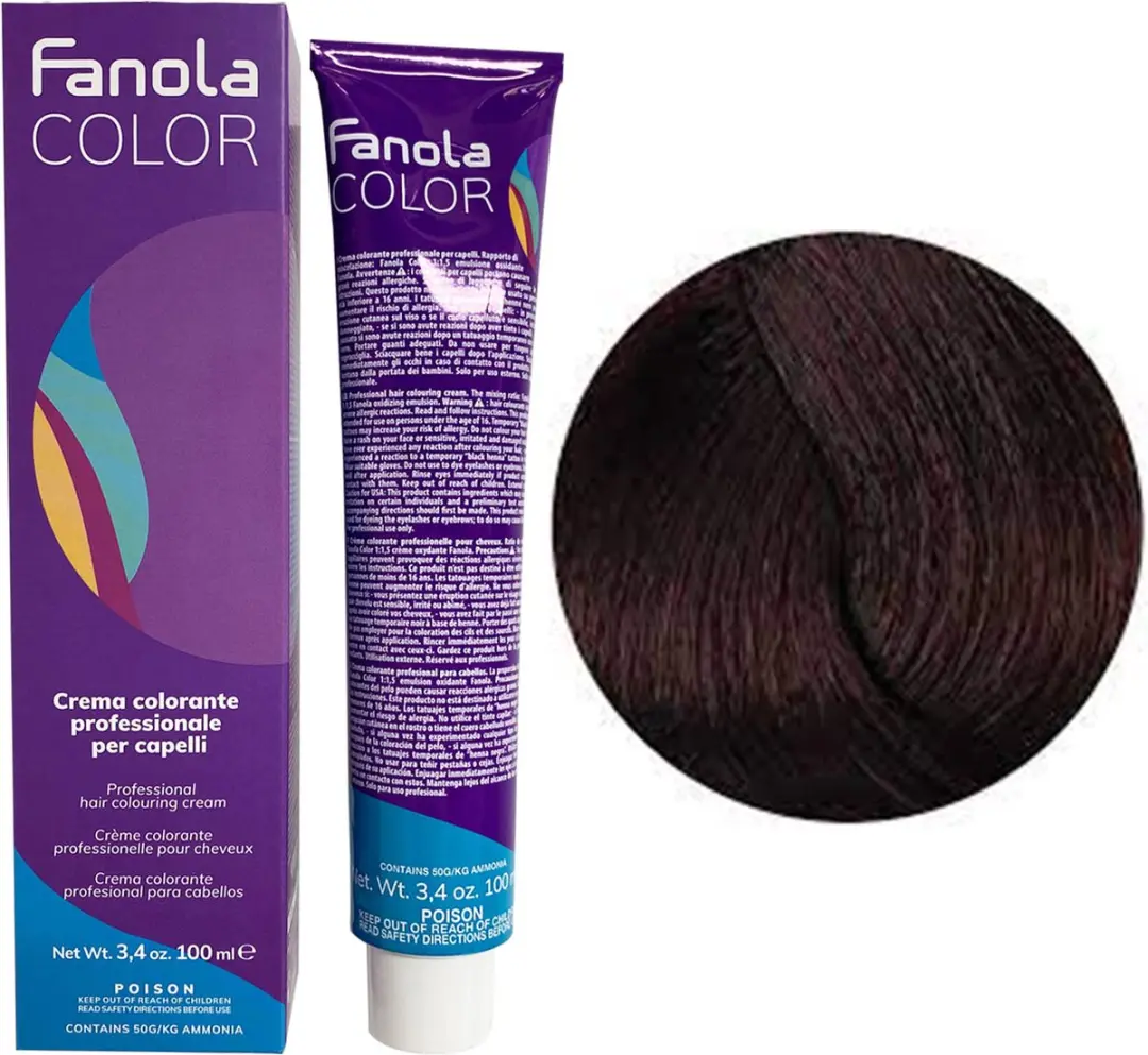 Fanola Professional Haarverf 4.66 Chestnut Intense Red 150ml