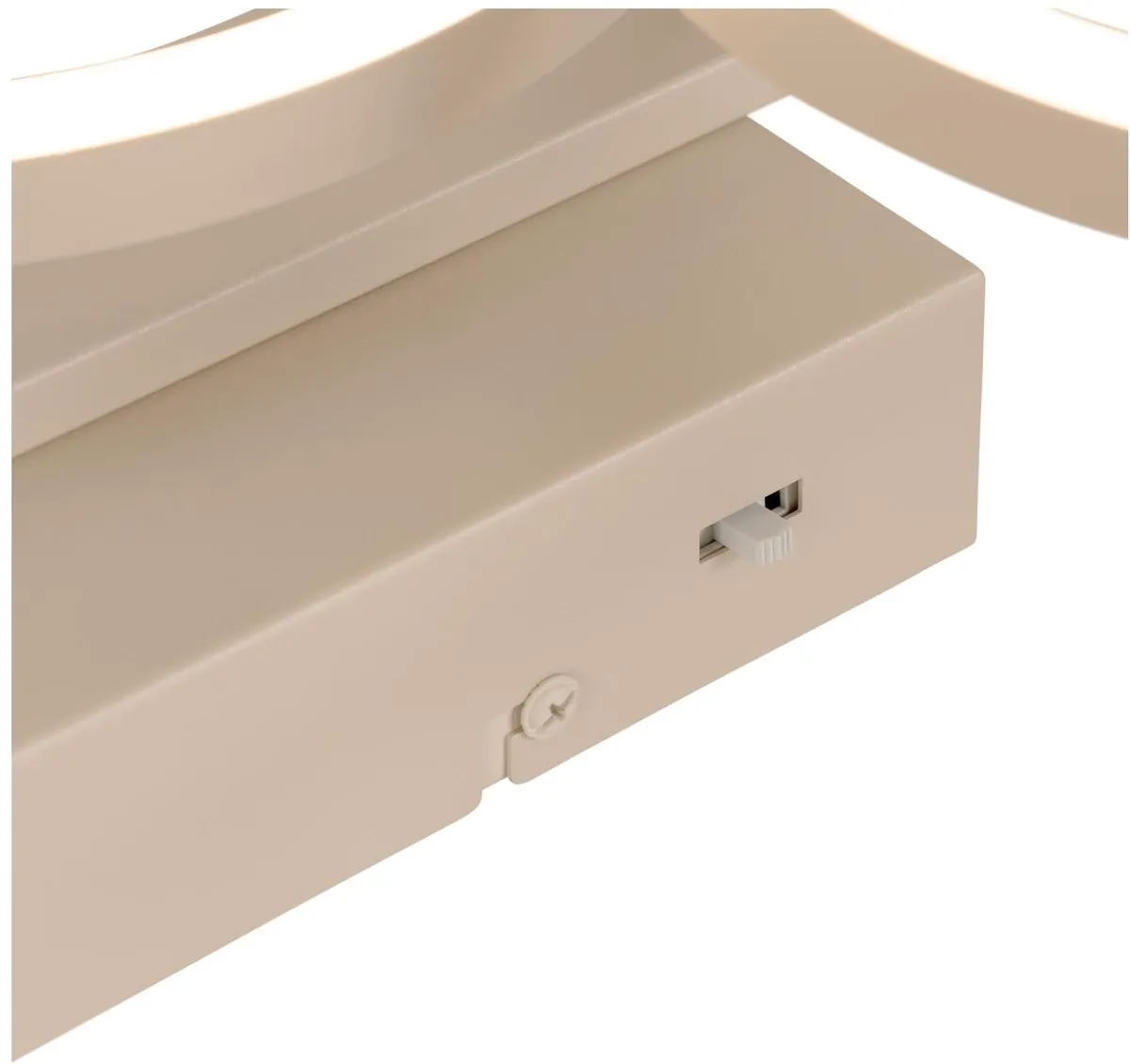 Lucide NICOLA Plafonnière LED 37W - Taupe