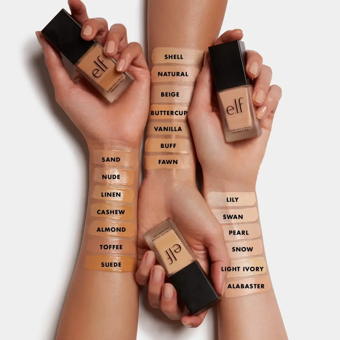 ELF Cosmetics Flawless Satin Medium Coverage Foundation Buff - 20ml