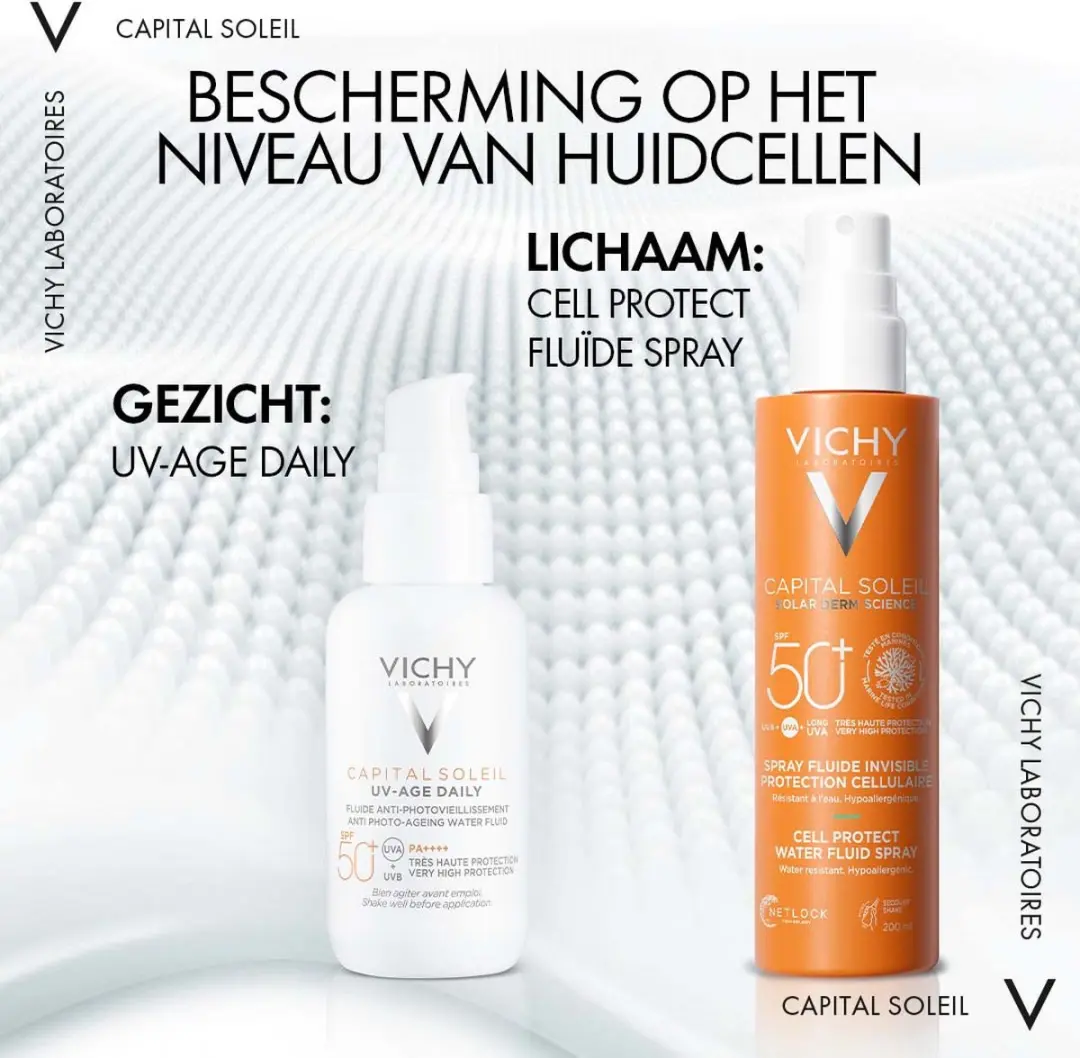 Vichy Capital Soleil Cell Protect Fluïde Spray SPF50+ 200ml