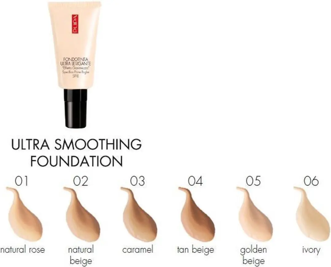 Pupa Milano Ultra Smoothing Foundation 02