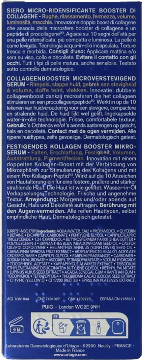 Uriage Age Absolu Collageenbooster Serum 30ml
