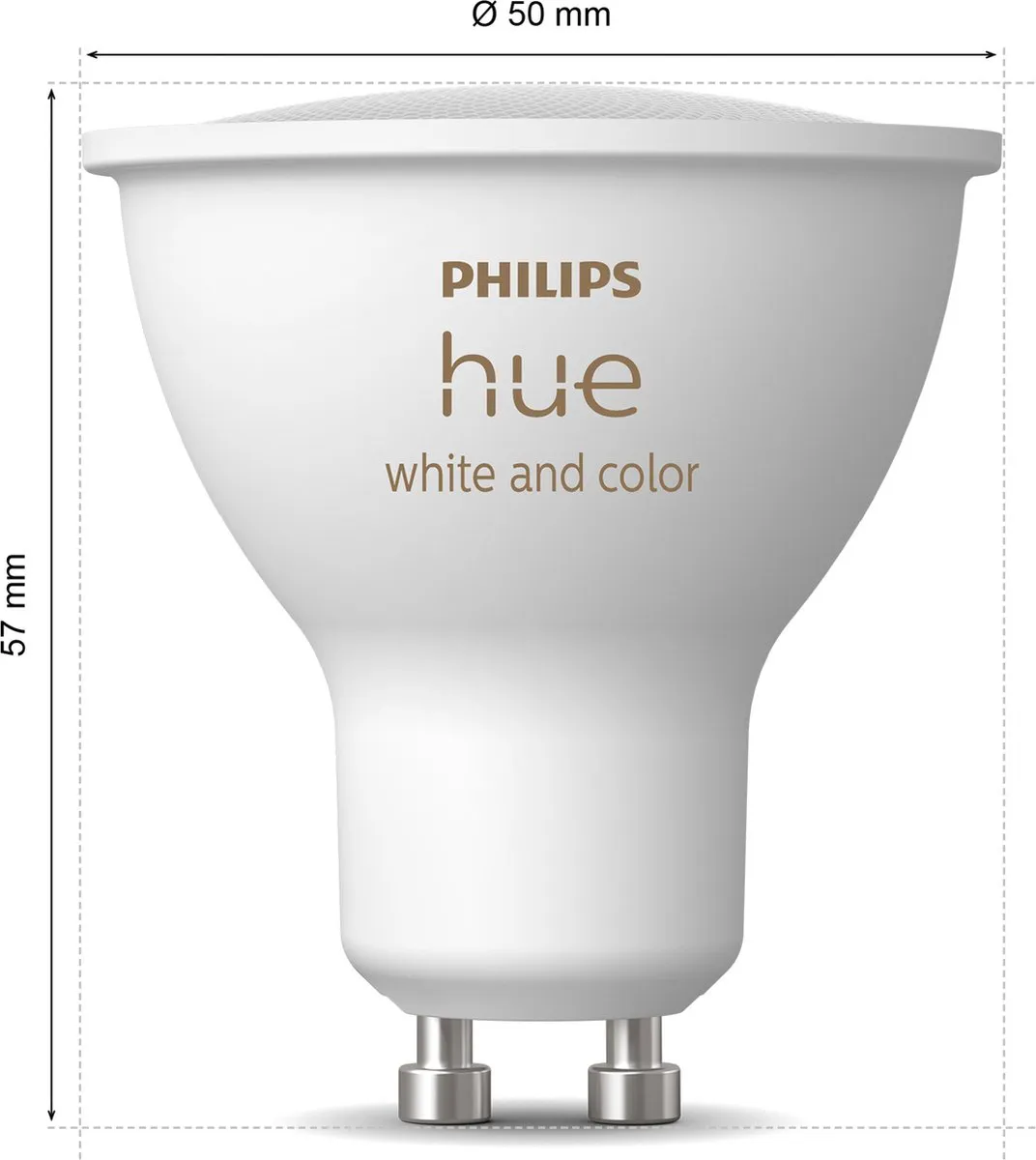Philips Hue Kylis Wandlamp Buiten Zwart - GU10 RGBW - afbeelding 6 van 6