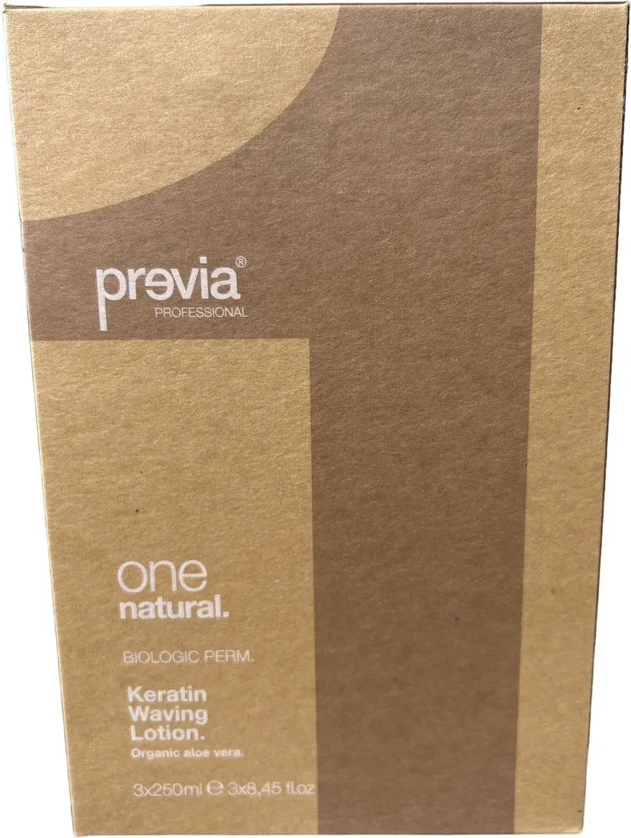 Previa Professional Keratin Waving Lotion Natural