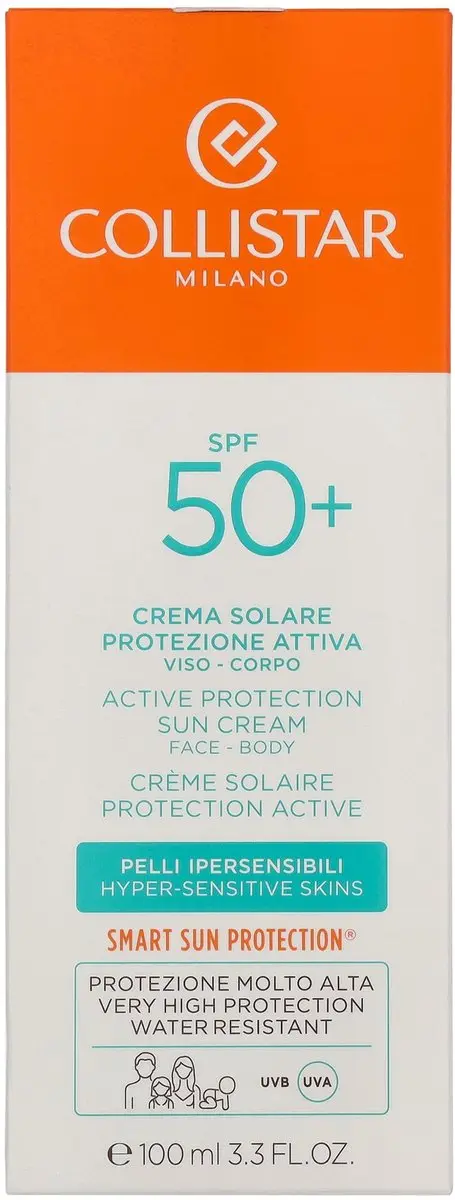 Collistar Active Protection Zonnecrème SPF 50 - 100ml