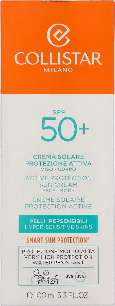 Collistar Active Protection Zonnecrème SPF 50 - 100ml - afbeelding 6 van 6
