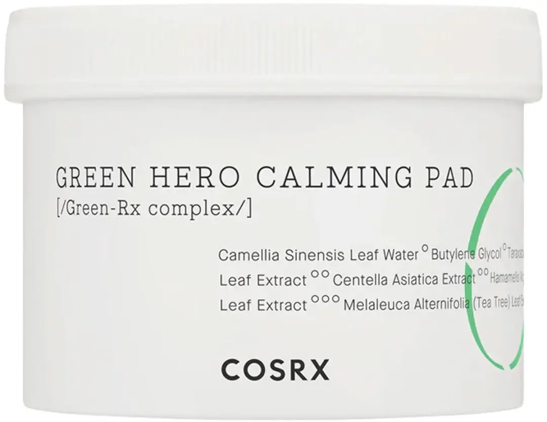 CosRx One Step Green Hero Calming Cleaning Pad - 70 Stuks