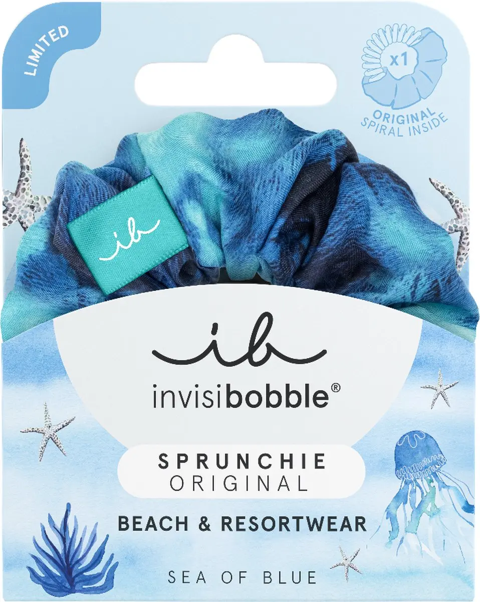 Invisibobble Sprunchie Beach & Resortwear - Sea Of Blue