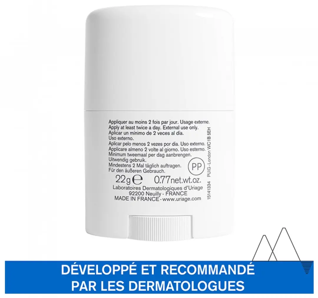 Uriage Bariéderm Stick Fissures Cracks 22g