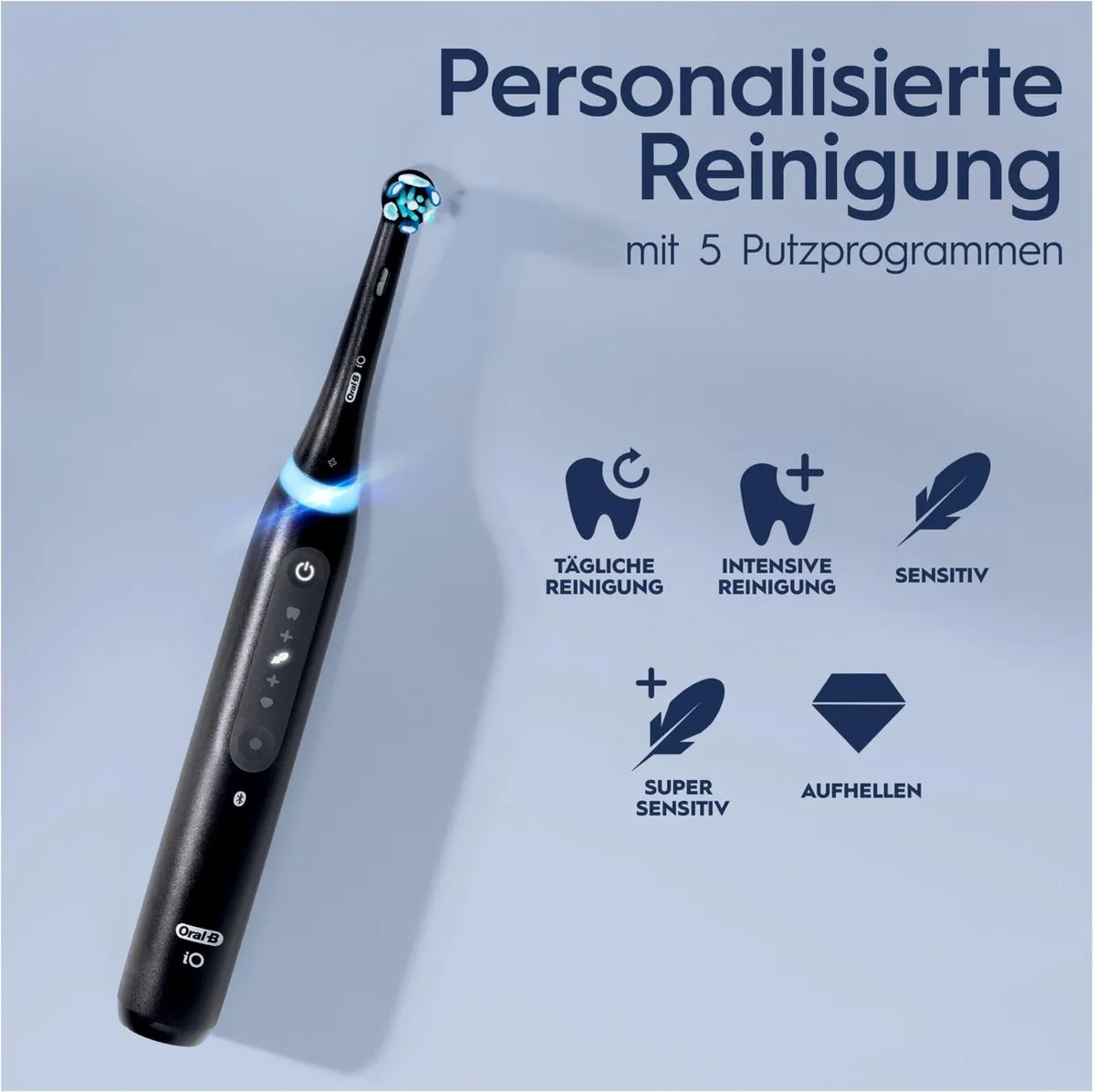Oral-B iO Series 5 Duo Elektrische Tandenborstel - 2 Stuks - Zwart & Wit