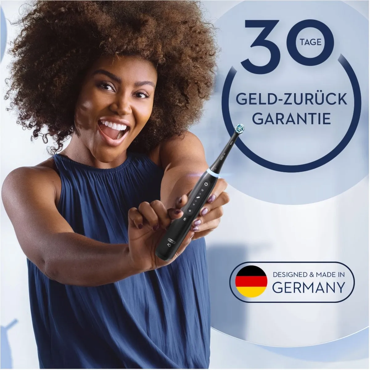 Oral-B iO Series 5 Duo Elektrische Tandenborstel - 2 Stuks - Zwart & Wit