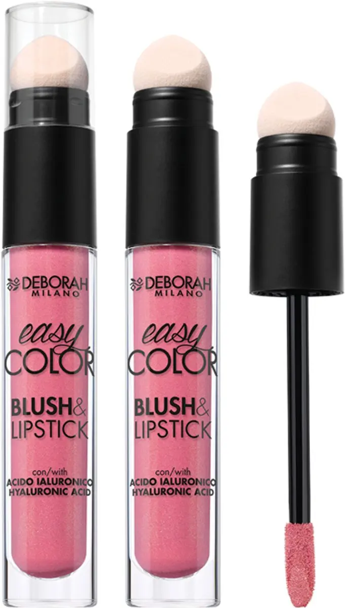 Deborah Milano Easy Color Blush & Lipstick 06 Pink Glow