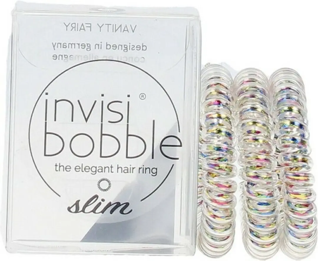 Invisibobble SLIM Chrome - 3 Stuks