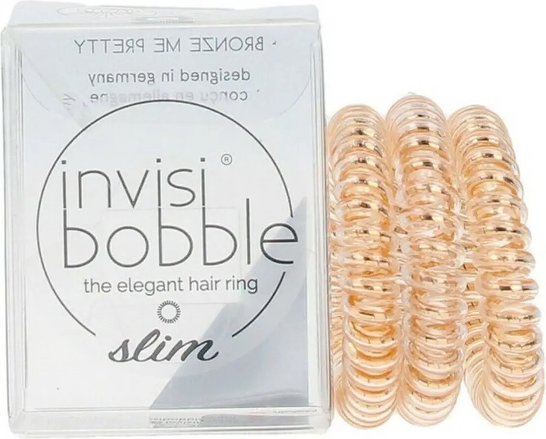 Invisibobble SLIM Chrome - 3 Stuks