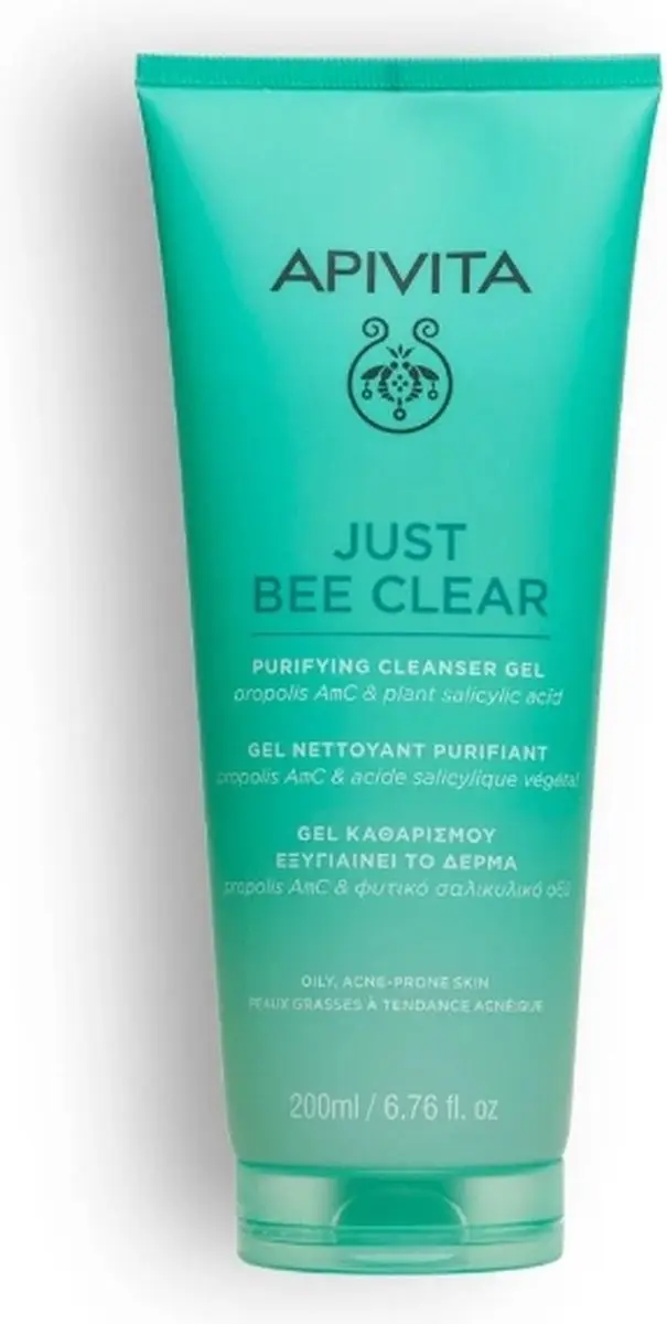 Apivita Just Bee Clear Purifying Cleanser Gel 200ml