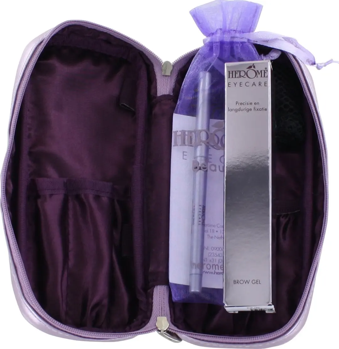 Herome Eye Care Fix & Shape Geschenkset - Wenkbrauwgel & Kohl Liner - 2 Stuks