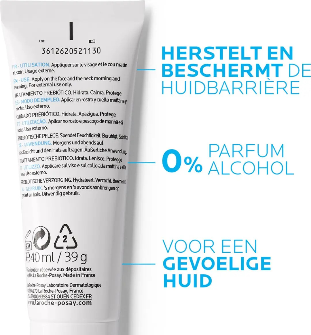 La Roche-Posay Toleriane Sensitive Dagcrème 40ml