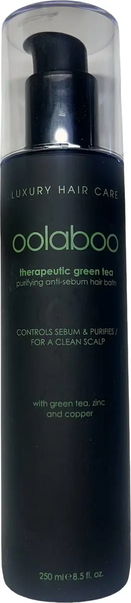 Oolaboo Therapeutic Green Tea Anti Sebum Shampoo 250ml