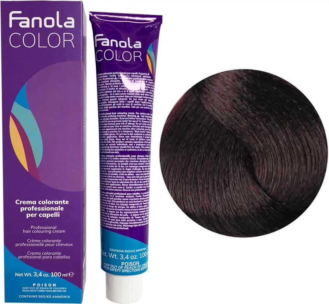 Fanola Professional Haarverf 6.2 Dark Blonde Violet 150ml