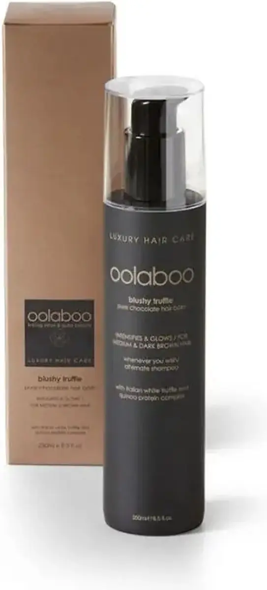 Oolaboo Blushy Truffle Pure Chocolate Hair Bath 250ml