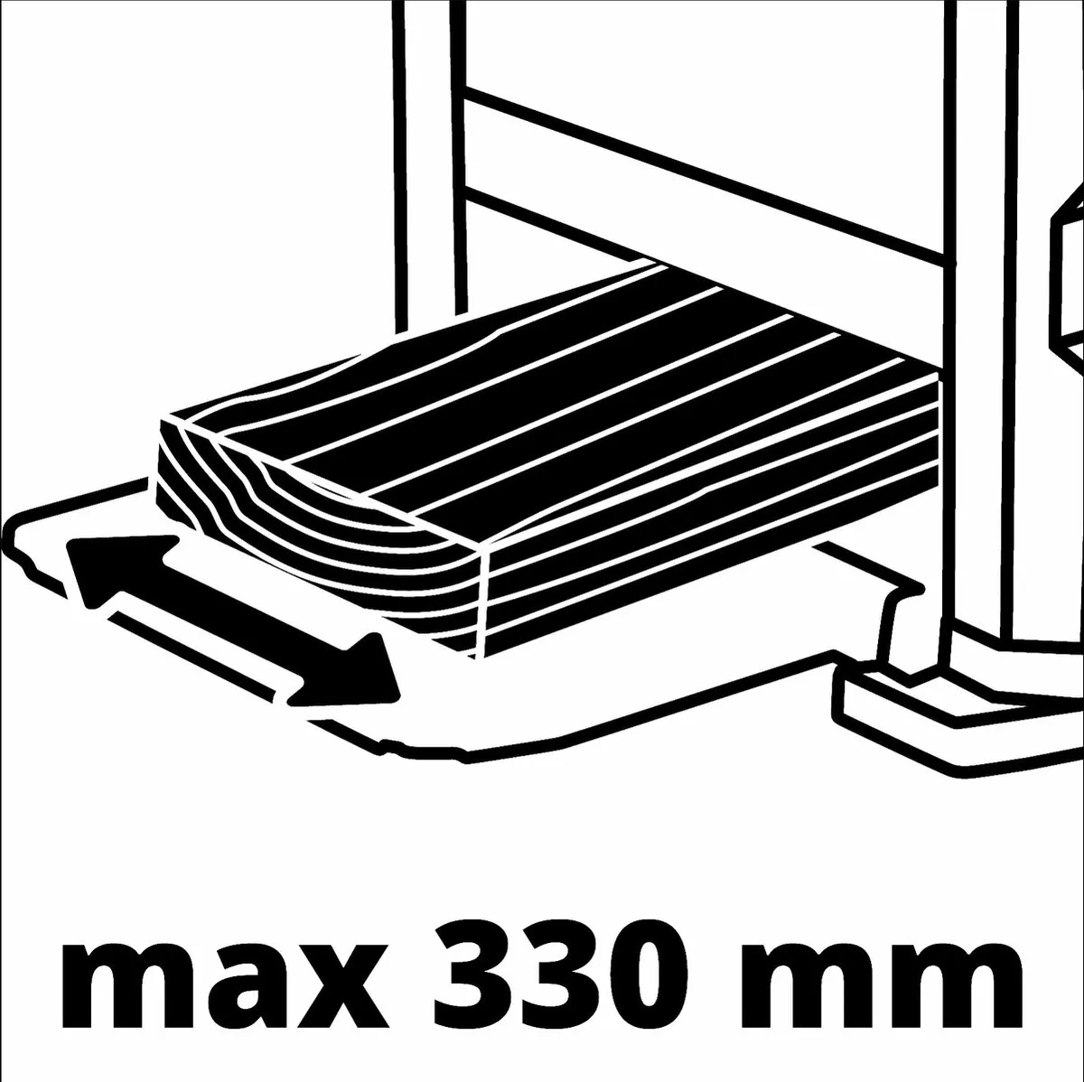 Einhell TE-SP 330 Vlak-/Vandiktebank 1800W - afbeelding 6 van 6