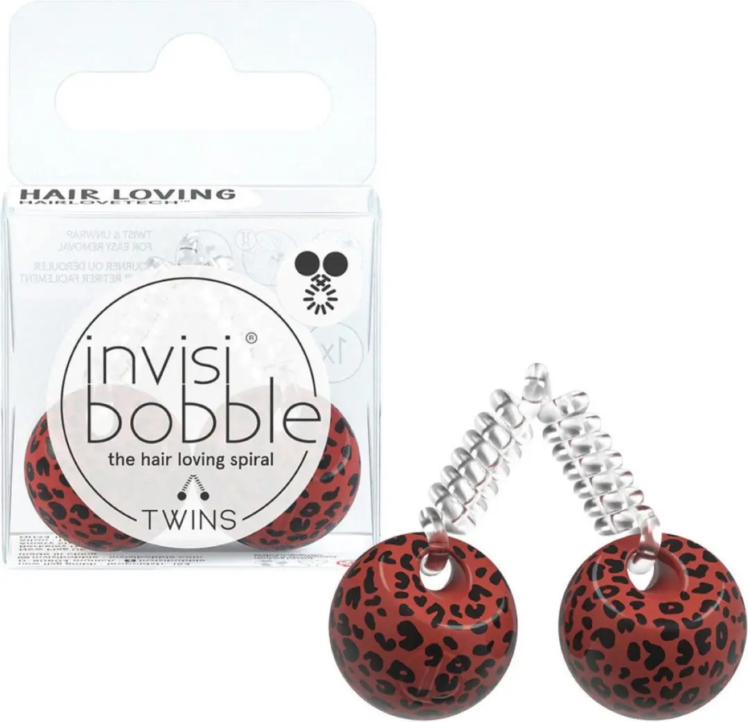 Invisibobble Twins Purrfection Haarelastiek - Panter