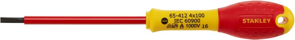 Stanley FatMax Parallel Schroevendraaier VDE 4x100mm - 1 Stuk