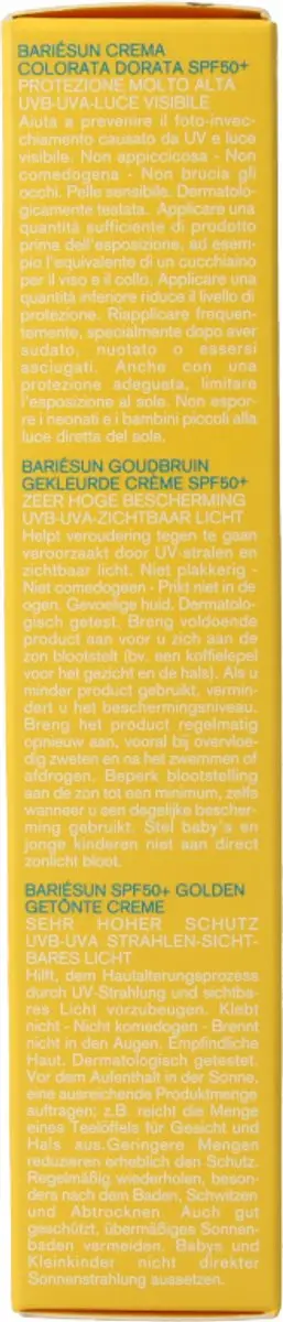 Uriage Bariésun Getinte Crème Doré SPF 50+ 50ml - afbeelding 6 van 6