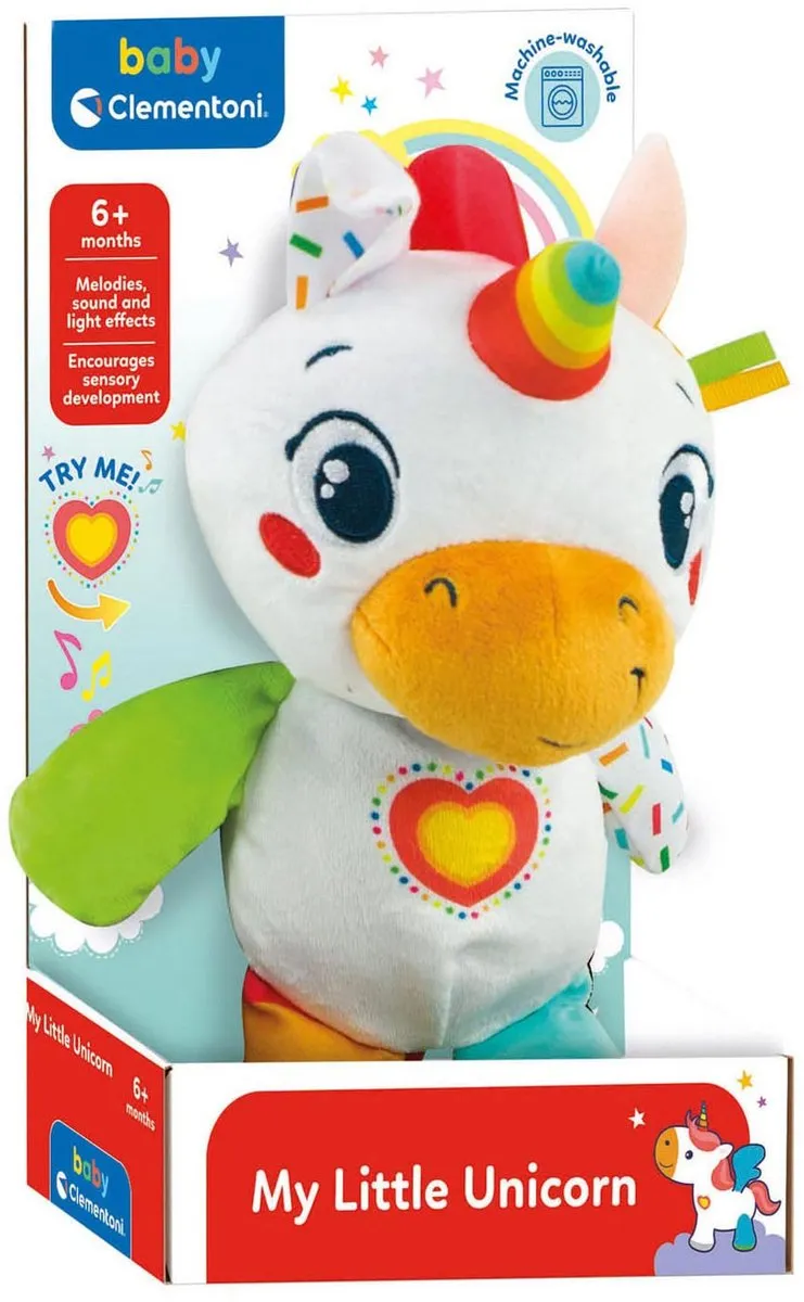 Clementoni Kleine Eenhoorn Multisensorisch Spel - Meerkleurig - afbeelding 5 van 6