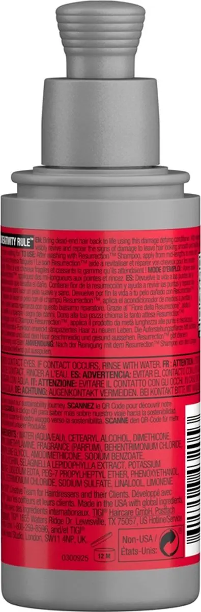 TIGI Bed Head Resurrection Conditioner 100ml
