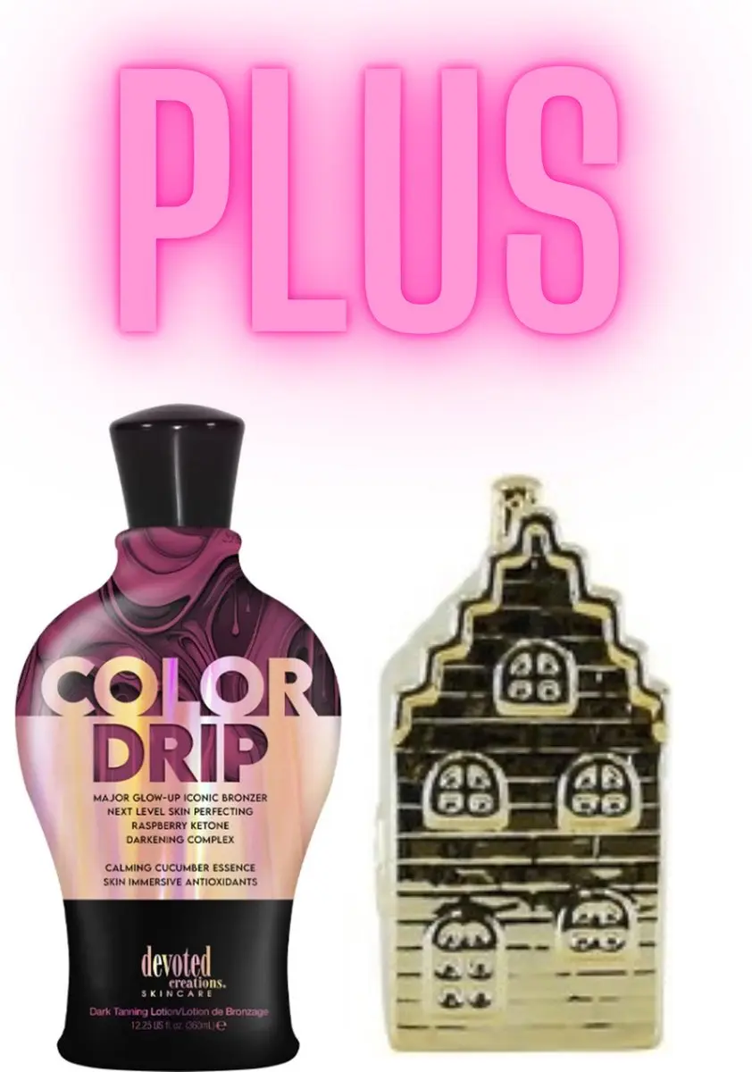 Devoted Creations Color Drip 360ml PLUS Gouden Spaarpot