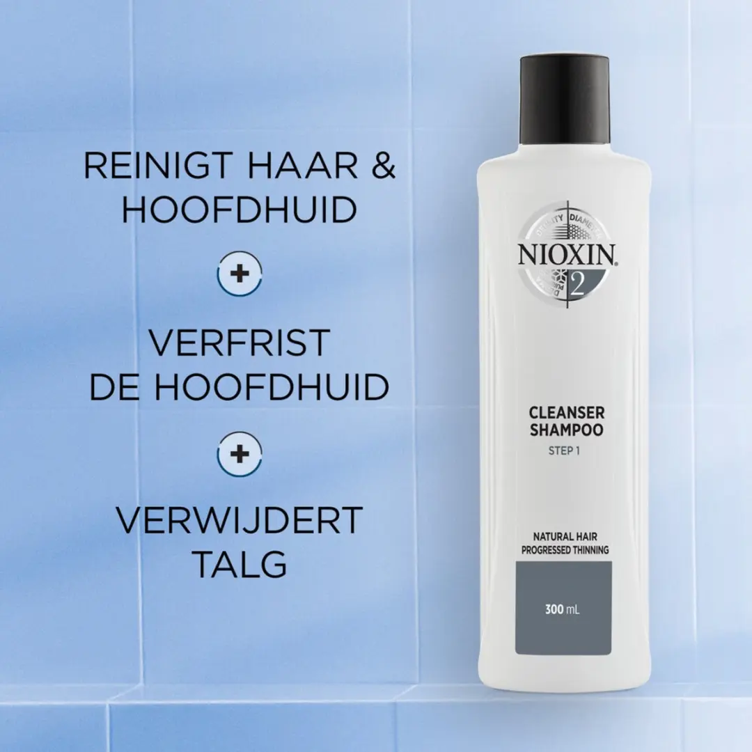 Nioxin System 2 Shampoo 300ml - afbeelding 6 van 11