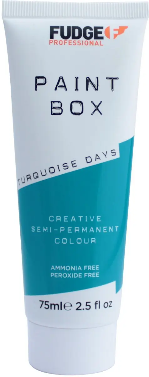 Fudge Paintbox Colours Turqoise Days Haarkleuring 75ml - Blauw