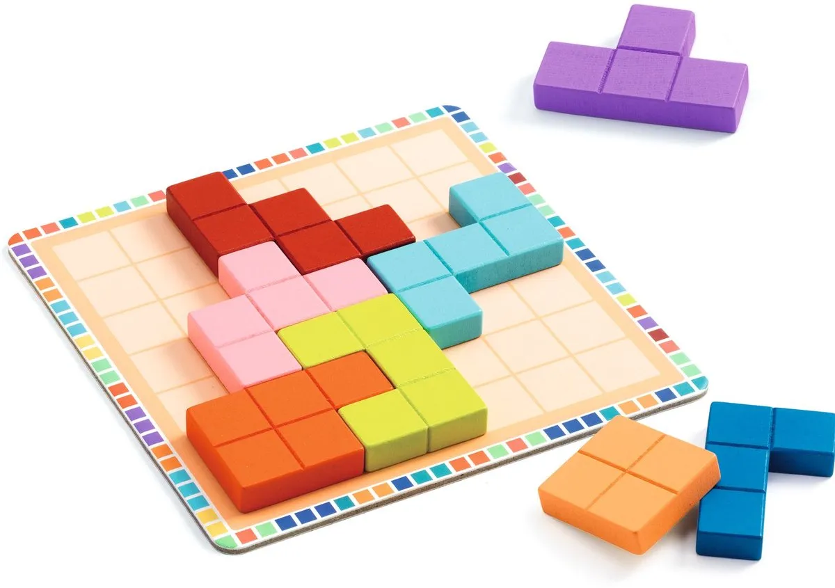 Djeco Polyssimo Blokjesspel DJ08451 - 30 Uitdagingen - Multicolor - afbeelding 6 van 6