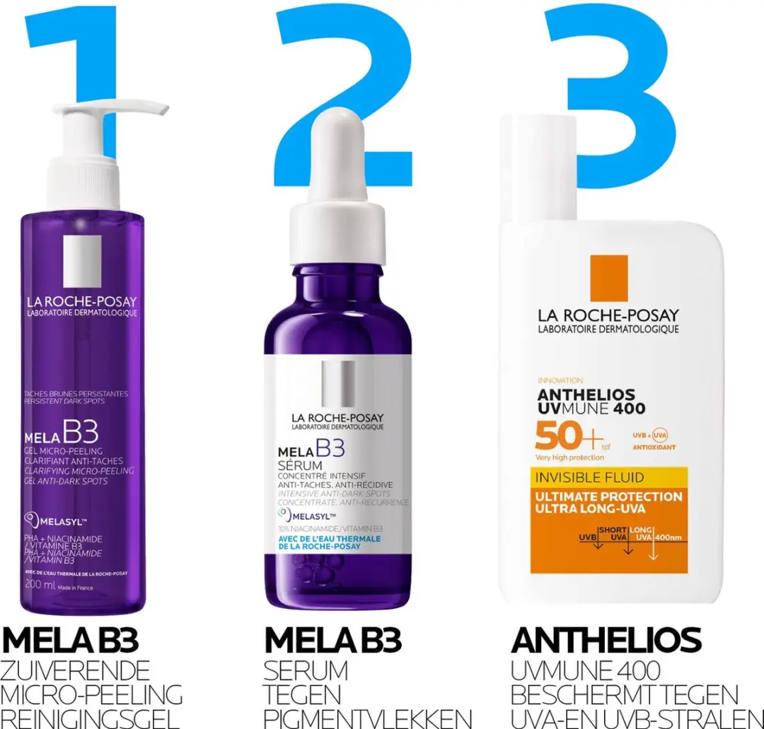 La Roche-Posay Mela B3 Micro-Peeling Gel Reiniger 200ml - afbeelding 6 van 6